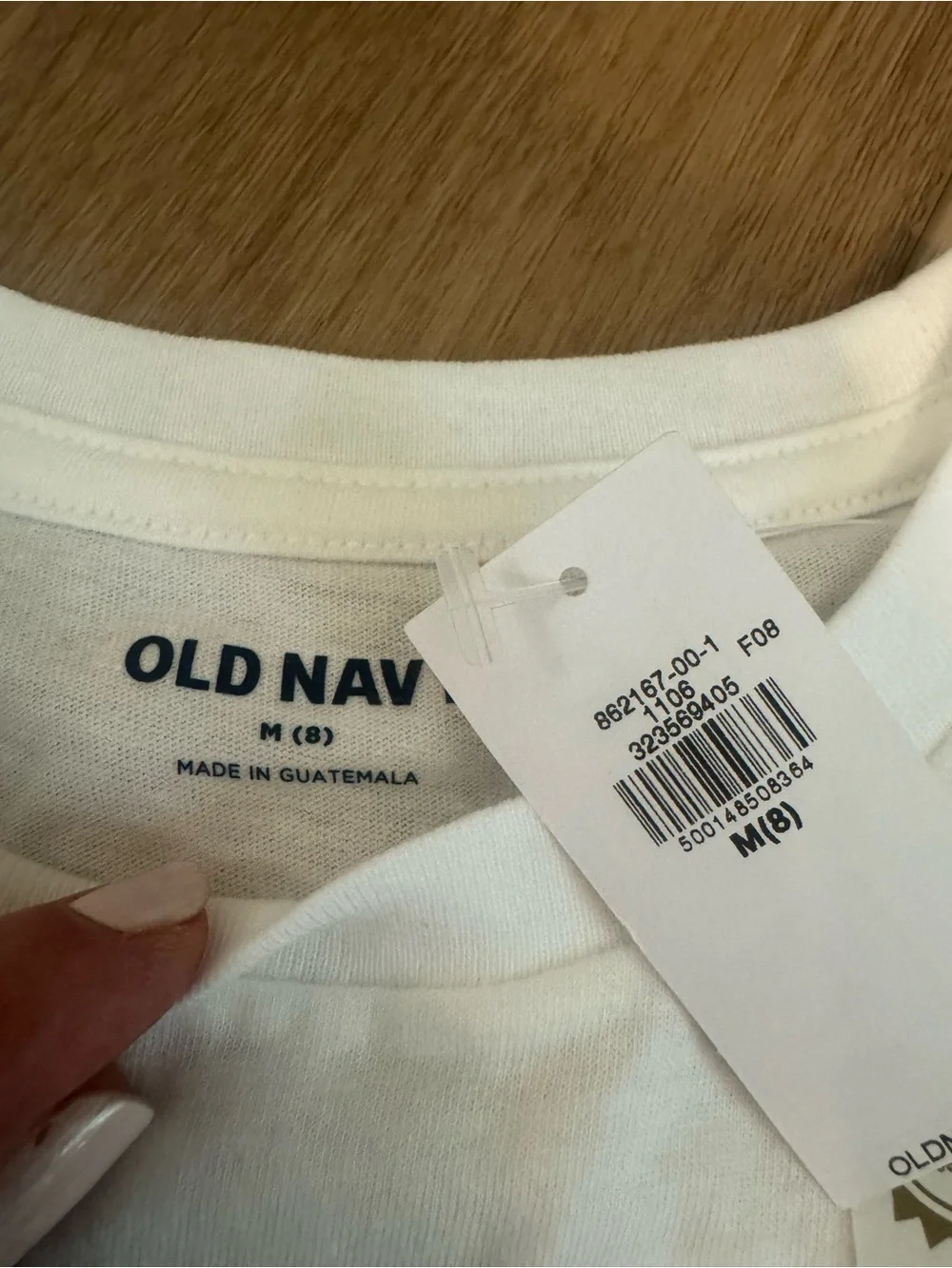 Old Navy White Super Mario & Yoshi Graphic Tee with Rainbow Accent